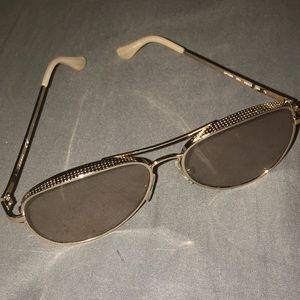 Womens rose gold guess sunglasses
